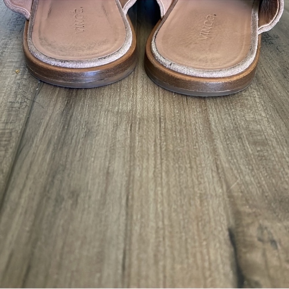 Vince blush suede sandals s 8.5 / 38.5 - Picture 5 of 6